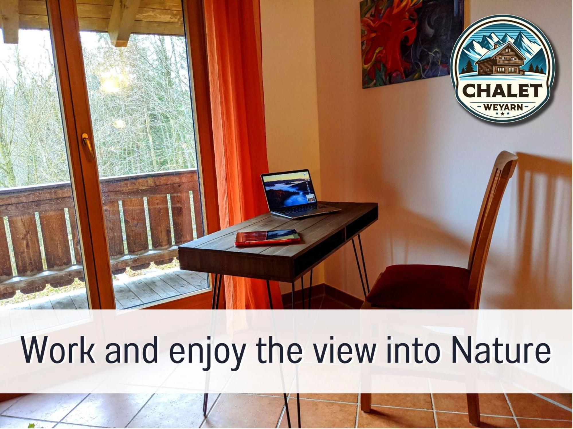 Chalet Weyarn - Doppelzimmer Mit Gartenblick Exterior foto